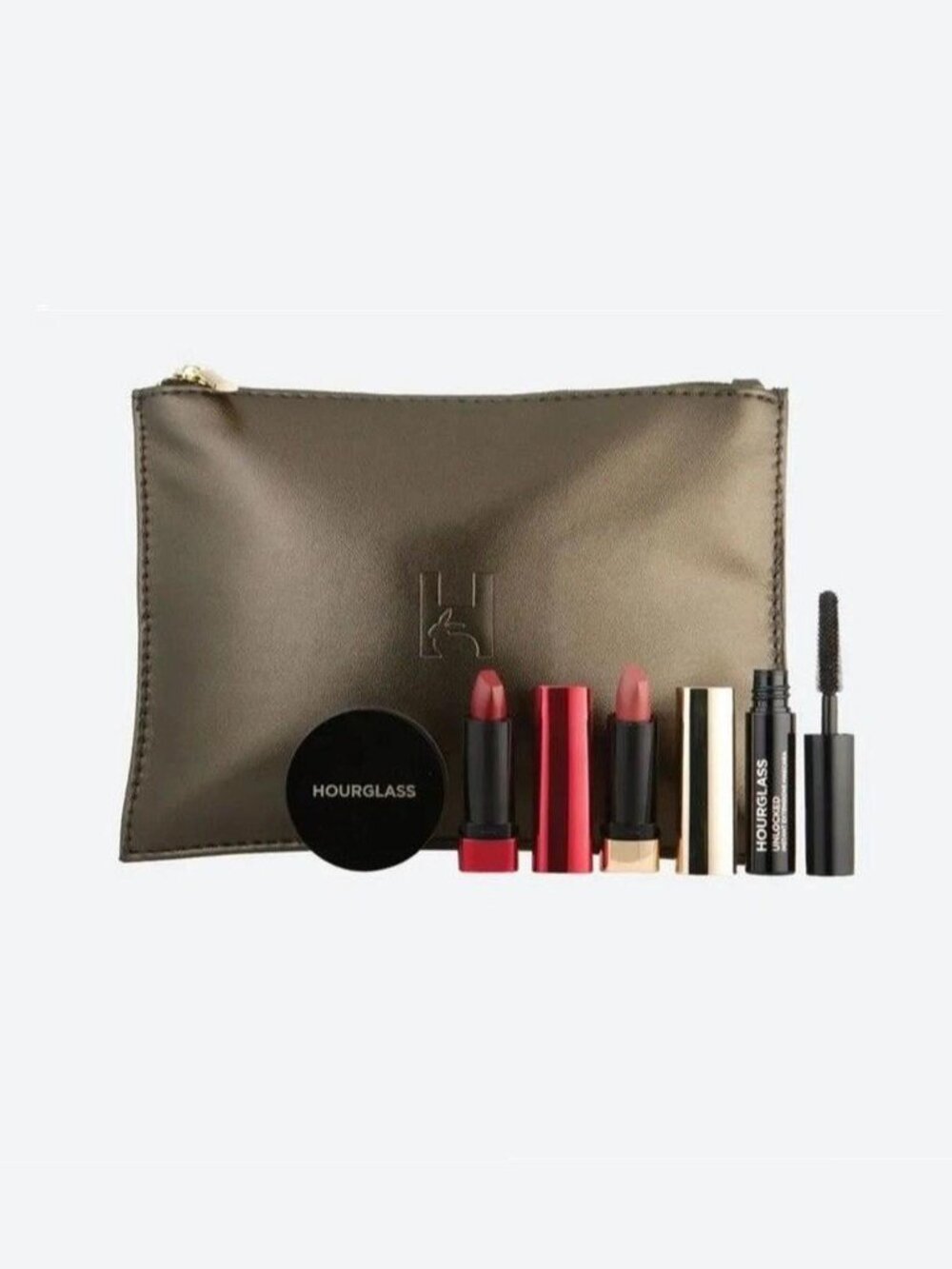 Hourglass Travel Cosmetic Pouch with Samples